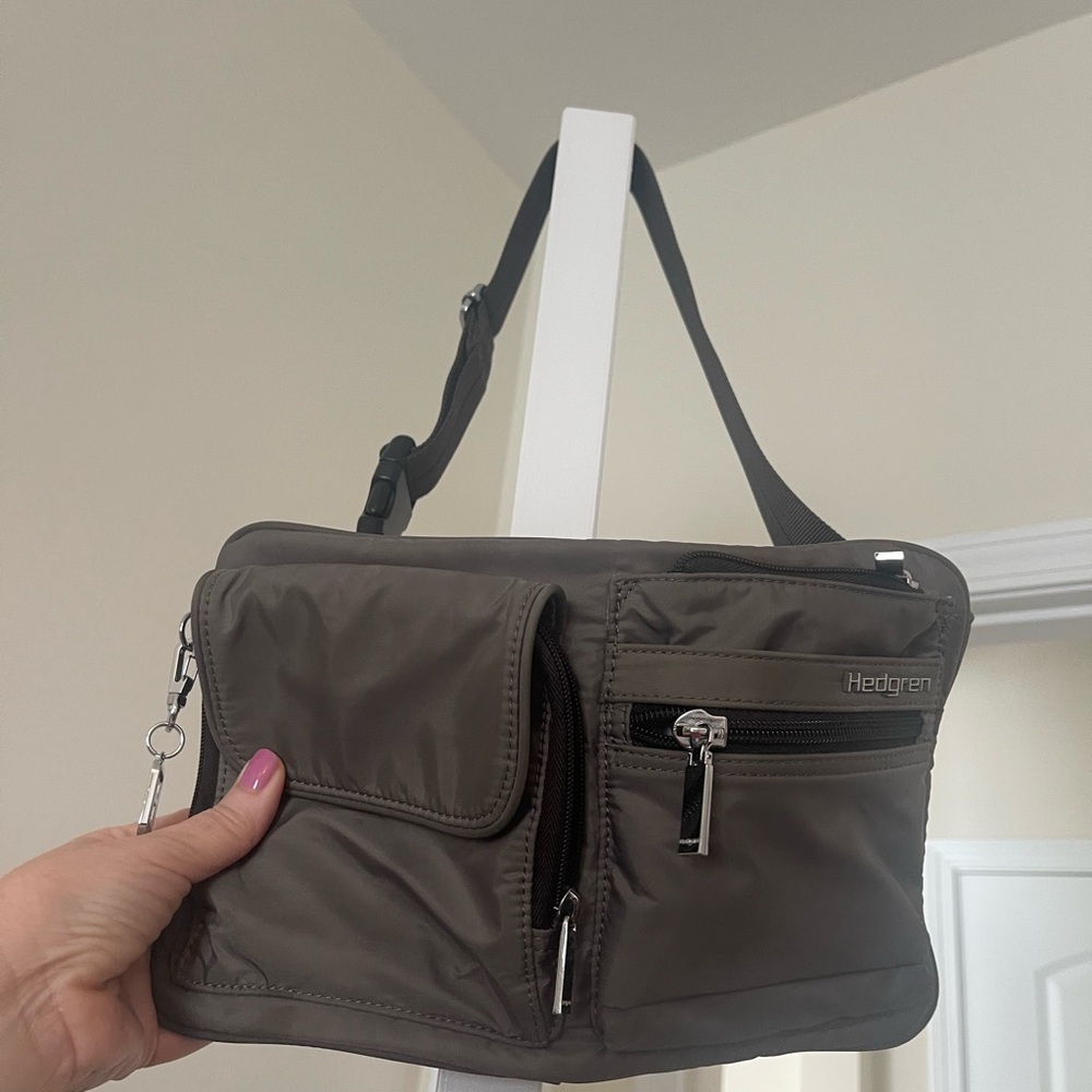 Hedgren Gray Messenger Bag - Picture 9 of 9